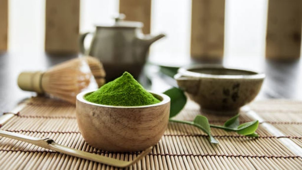 matcha -a form of green tea